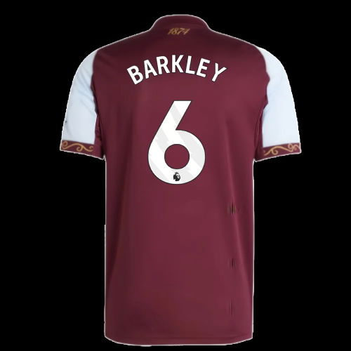 2025-2026 Aston Villa Home Shirt (Barkley 6)