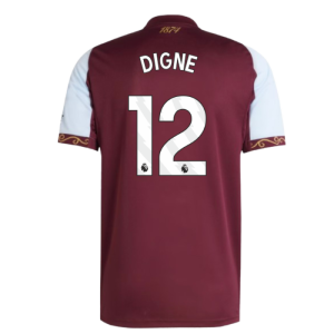 2025-2026 Aston Villa Home Shirt (Digne 12)
