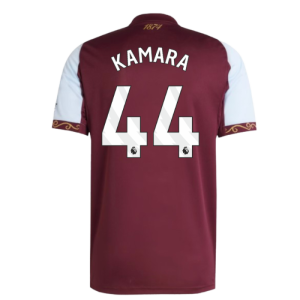 2025-2026 Aston Villa Home Shirt (Kamara 44)