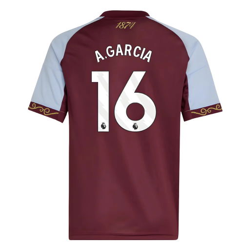2025-2026 Aston Villa Home Shirt (Kids) (A.Garcia 16)