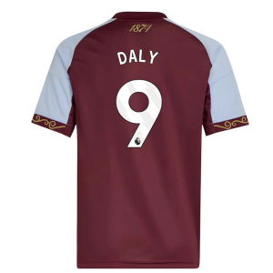 2025-2026 Aston Villa Home Shirt (Kids) (Daly 9)