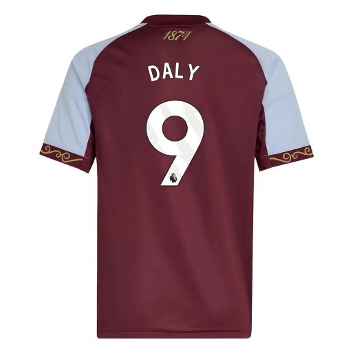 2025-2026 Aston Villa Home Shirt (Kids) (Daly 9)