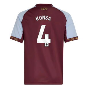 2025-2026 Aston Villa Home Shirt (Kids) (Konsa 4)
