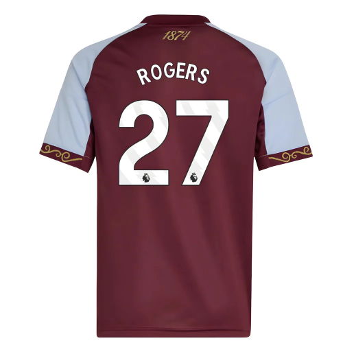 2025-2026 Aston Villa Home Shirt (Kids) (Rogers 27)