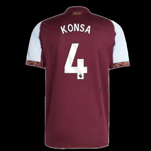 2025-2026 Aston Villa Home Shirt (Konsa 4)