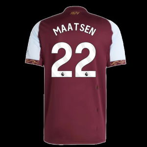 2025-2026 Aston Villa Home Shirt (Maatsen 22)