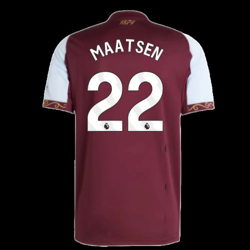2025-2026 Aston Villa Home Shirt (Maatsen 22)