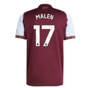 2025-2026 Aston Villa Home Shirt (Malen 17)