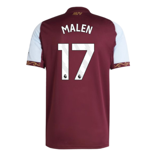 2025-2026 Aston Villa Home Shirt (Malen 17)