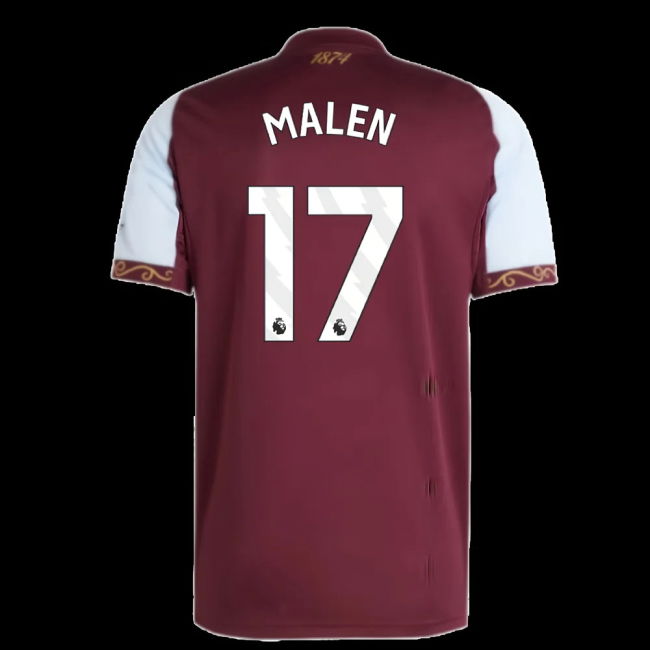 2025-2026 Aston Villa Home Shirt (Malen 17)