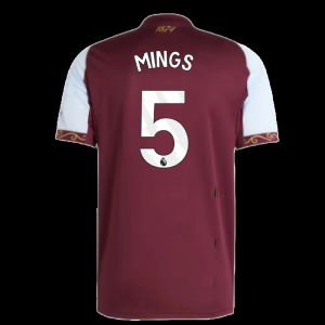 2025-2026 Aston Villa Home Shirt (Mings 5)