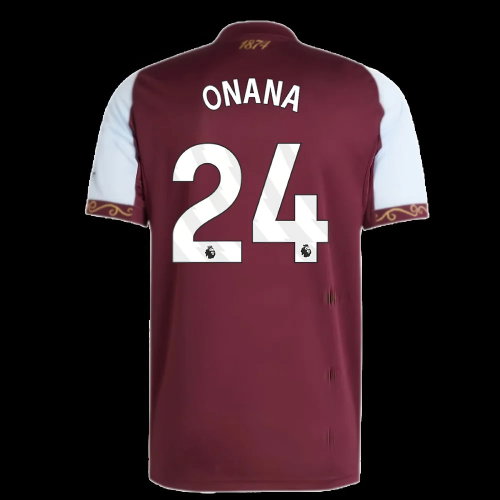 2025-2026 Aston Villa Home Shirt (Onana 24)