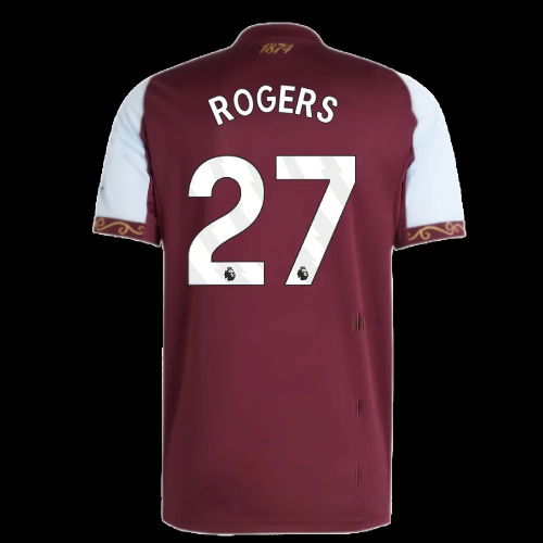 2025-2026 Aston Villa Home Shirt (Rogers 27)