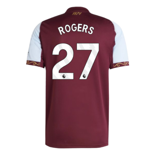2025-2026 Aston Villa Home Shirt (Rogers 27)