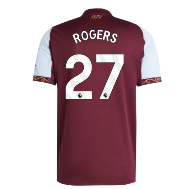 2025-2026 Aston Villa Home Shirt (Rogers 27)