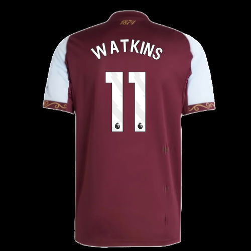 2025-2026 Aston Villa Home Shirt (Watkins 11)