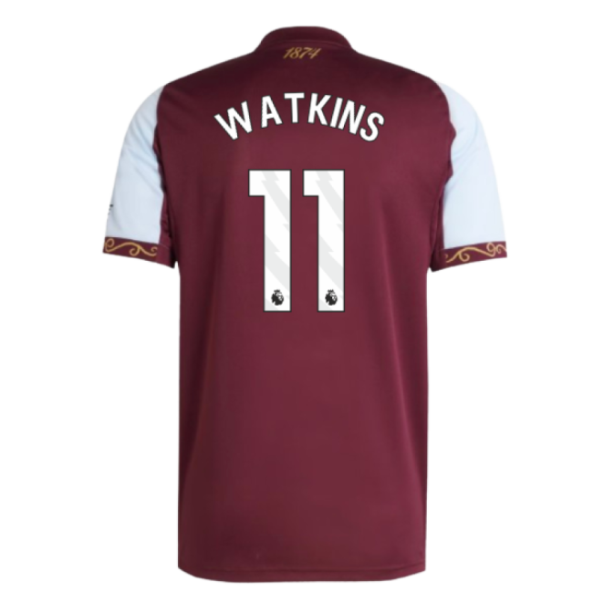 2025-2026 Aston Villa Home Shirt (Watkins 11)