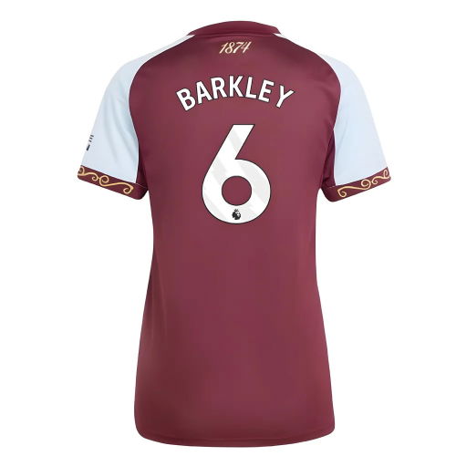 2025-2026 Aston Villa Home Shirt (Womens) (Barkley 6)