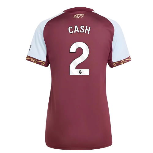2025-2026 Aston Villa Home Shirt (Womens) (Cash 2)