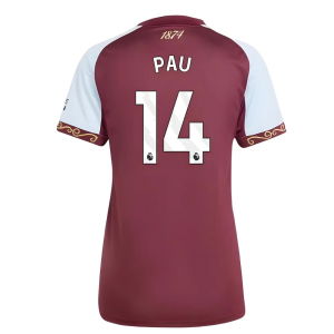 2025-2026 Aston Villa Home Shirt (Womens) (Pau 14)