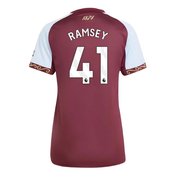 2025-2026 Aston Villa Home Shirt (Womens) (Ramsey 41)