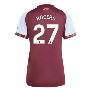 2025-2026 Aston Villa Home Shirt (Womens) (Rogers 27)