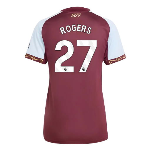 2025-2026 Aston Villa Home Shirt (Womens) (Rogers 27)