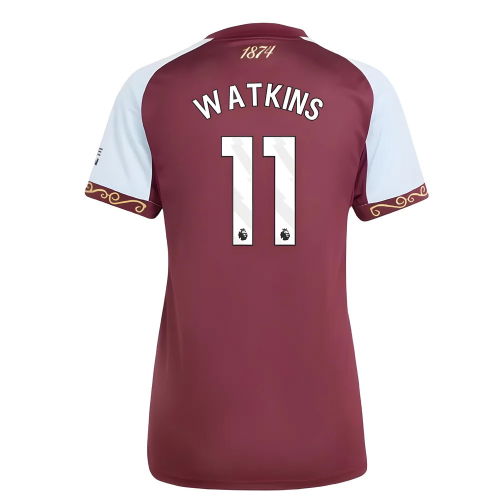 2025-2026 Aston Villa Home Shirt (Womens) (Watkins 11)