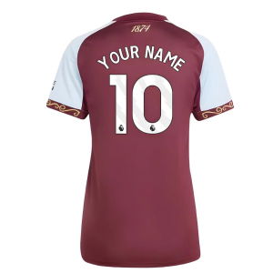 2025-2026 Aston Villa Home Shirt (Womens)
