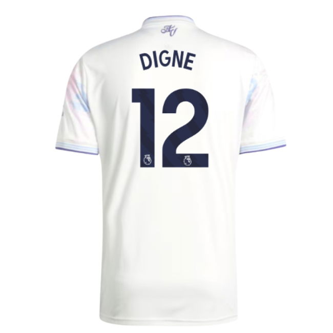 2025-2026 Aston Villa Third Shirt (Digne 12)