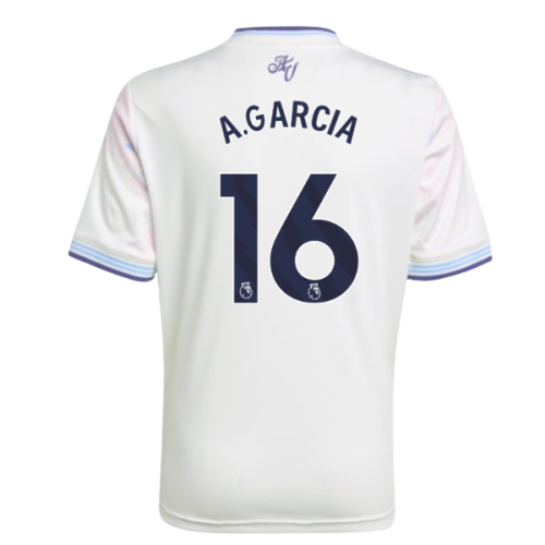 2025-2026 Aston Villa Third Shirt - Kids (A.Garcia 16)