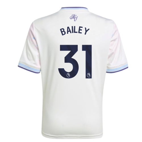 2025-2026 Aston Villa Third Shirt - Kids (Bailey 31)
