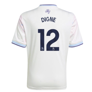 2025-2026 Aston Villa Third Shirt - Kids (Digne 12)