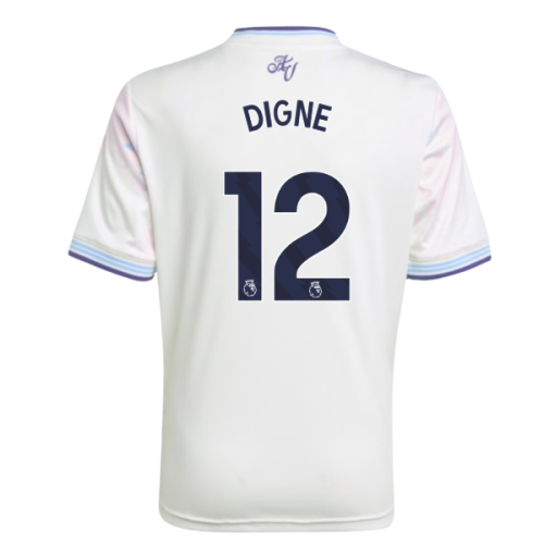 2025-2026 Aston Villa Third Shirt - Kids (Digne 12)