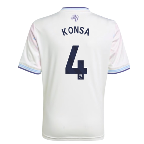 2025-2026 Aston Villa Third Shirt - Kids (Konsa 4)
