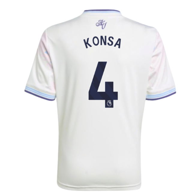 2025-2026 Aston Villa Third Shirt - Kids (Konsa 4)