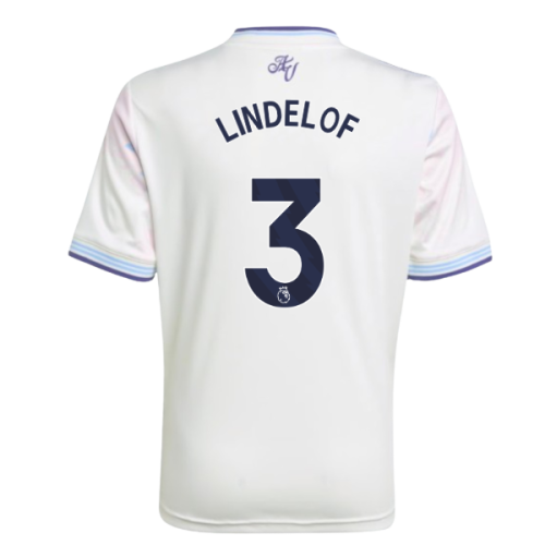 2025-2026 Aston Villa Third Shirt - Kids (Lindelof 3)