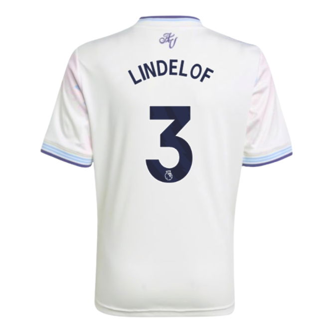 2025-2026 Aston Villa Third Shirt - Kids (Lindelof 3)