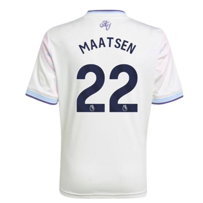 2025-2026 Aston Villa Third Shirt - Kids (Maatsen 22)