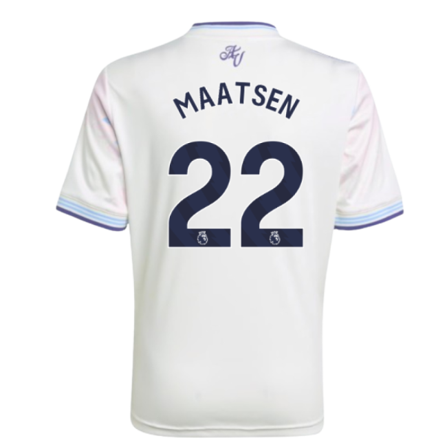 2025-2026 Aston Villa Third Shirt - Kids (Maatsen 22)