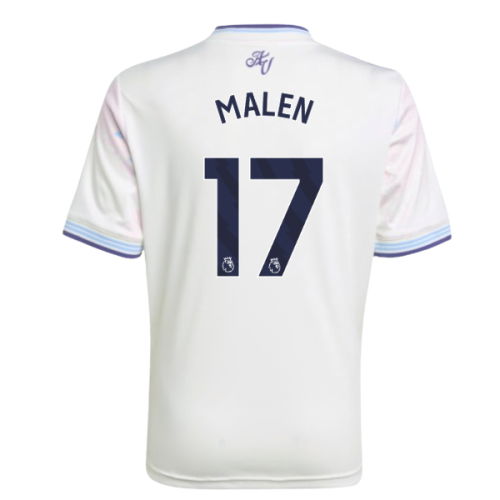 2025-2026 Aston Villa Third Shirt - Kids (Malen 17)