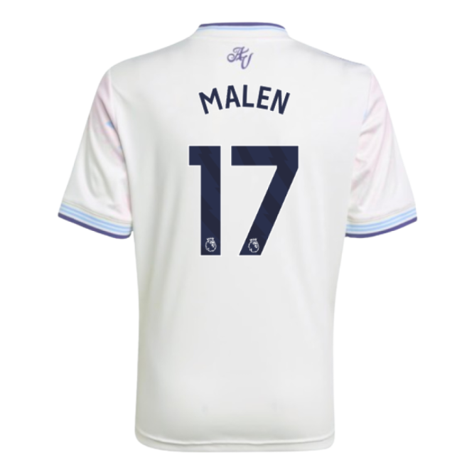 2025-2026 Aston Villa Third Shirt - Kids (Malen 17)