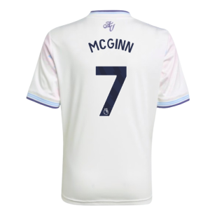 2025-2026 Aston Villa Third Shirt - Kids (McGinn 7)