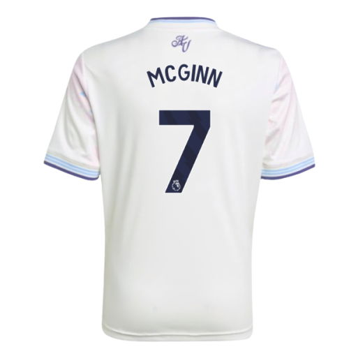 2025-2026 Aston Villa Third Shirt - Kids (McGinn 7)