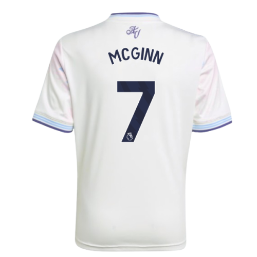2025-2026 Aston Villa Third Shirt - Kids (McGinn 7)