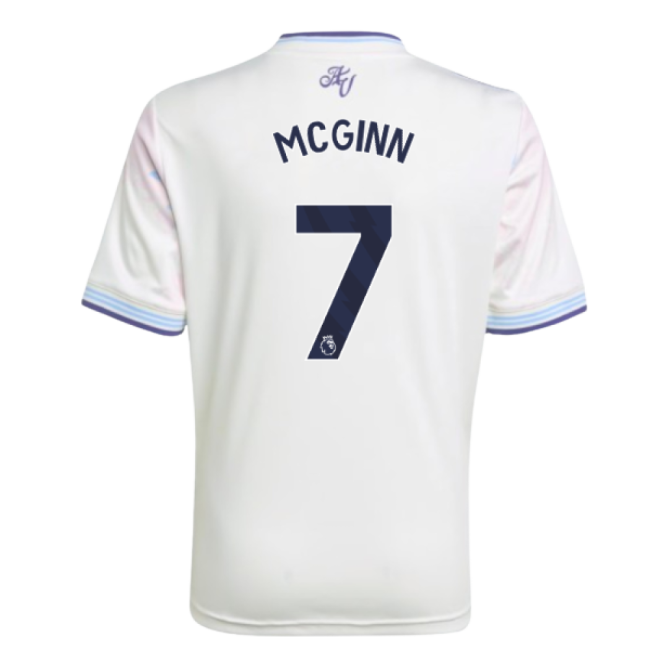 2025-2026 Aston Villa Third Shirt - Kids (McGinn 7)