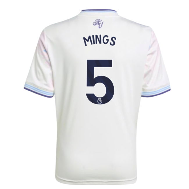2025-2026 Aston Villa Third Shirt - Kids (Mings 5)