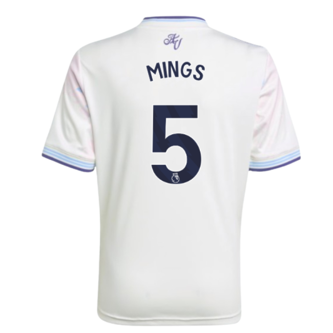 2025-2026 Aston Villa Third Shirt - Kids (Mings 5)