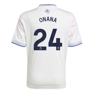 2025-2026 Aston Villa Third Shirt - Kids (Onana 24)
