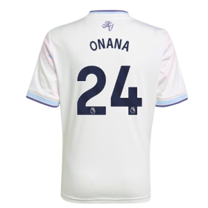 2025-2026 Aston Villa Third Shirt - Kids (Onana 24)